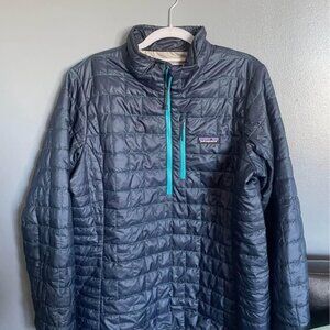 Patagonia Half-Zip Puffer Jacket